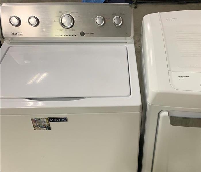 clean white washer
